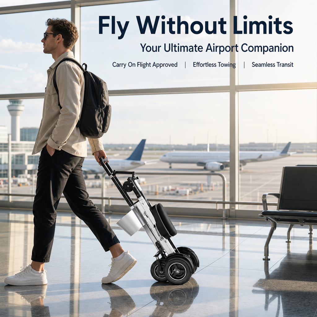 3‑Wheel Folding Electric Scooter, 450W Brushless Motor 30‑50KM Range Removable Battery, Compact Foldable E‑Scooter with Basket for City Commute Travel