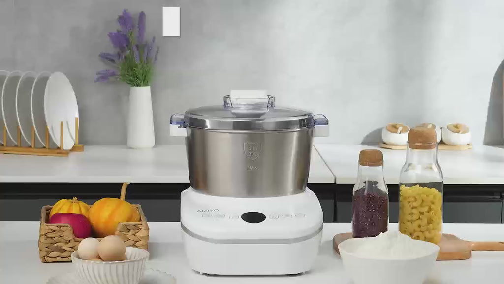 5QT /7QT Electric Dough Maker, Automatic Kneading & Proofing Machine, 304 Stainless Steel Bowl Hands‑Free Bread Dough Mixer